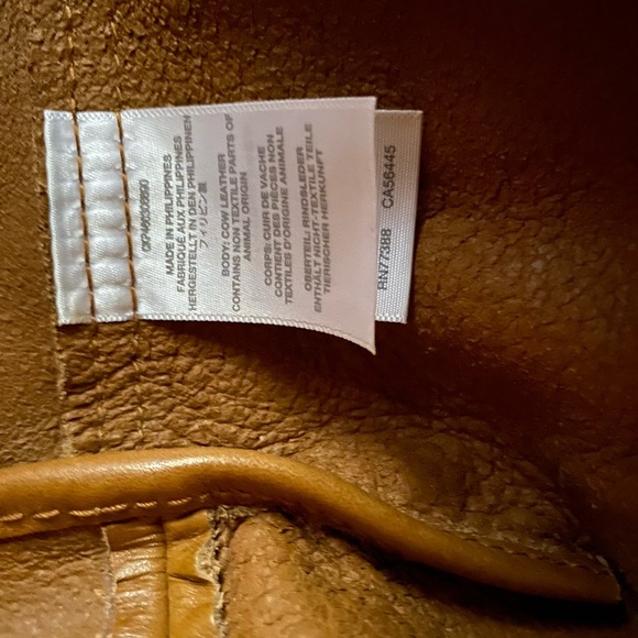 NWT/Madewell The medium Tote Bag Mustard - Picture 11 of 13